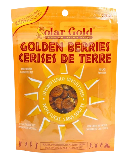 Solar Gold Dried Fruit - Golden Berries, 120 g