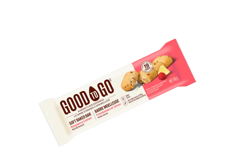 Good To Go - Raspberry Lemon Soft Baked Bar, 40 g