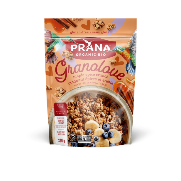 Prana - Granolove Maple Spice granola, 300 g