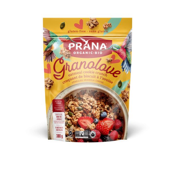 Prana Granolove Oatmeal Cookie Crunch, 300 g — Goodness Me!