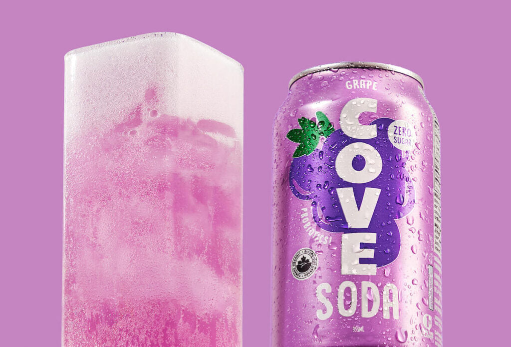 Cove - Grape Soda, 355 mL