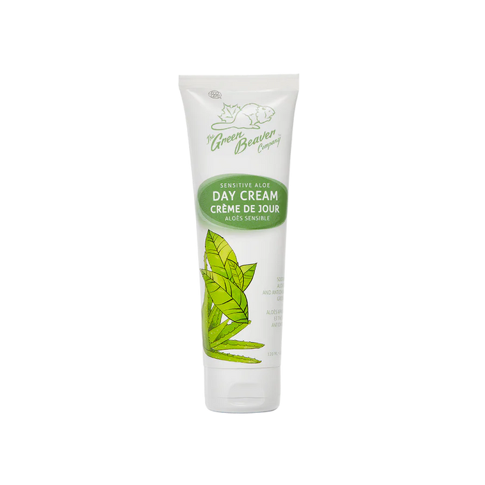 Green Beaver - Aloe Vera Day Cream - Sensitive Skin, 120 mL