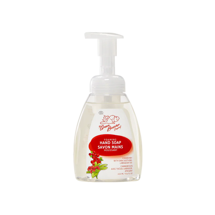 Green Beaver - Foaming Hand Soap - Cranberry, 250 mL