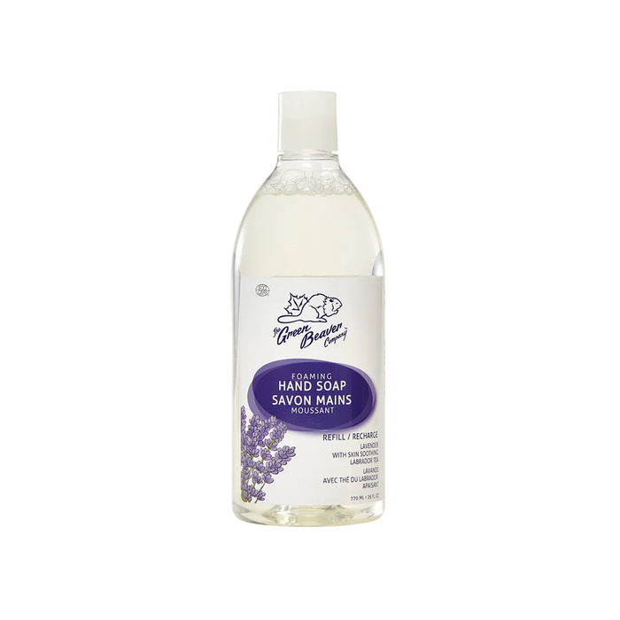 Green Beaver - Foaming Hand Soap Refill - Lavender, 770 mL