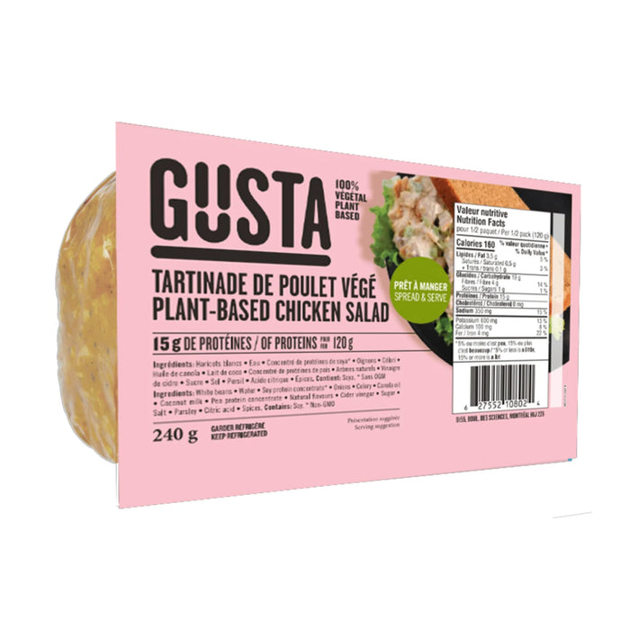 Gusta - Plant Based Chicken Salad, 240 g