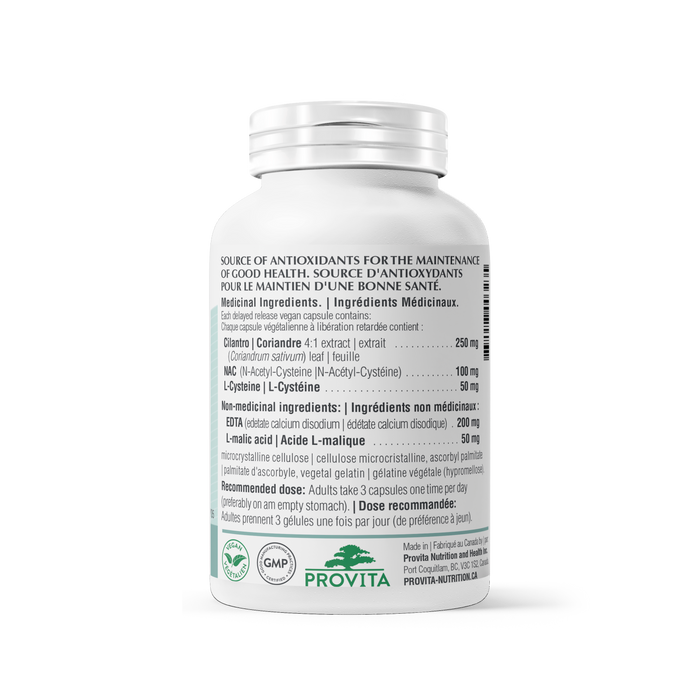Provita - Heavy Metal Detox, 90 Vcaps