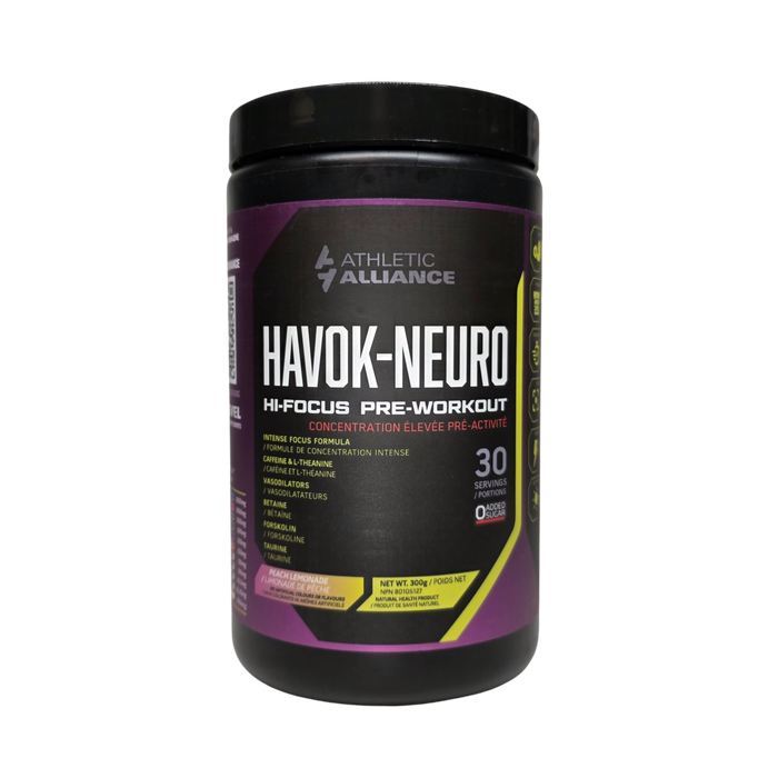 Athletic Alliance - Havok Neuro - Peach Lemonade, 300 g