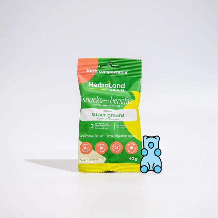 Herbaland - Gummies - Super Greens, 40 g