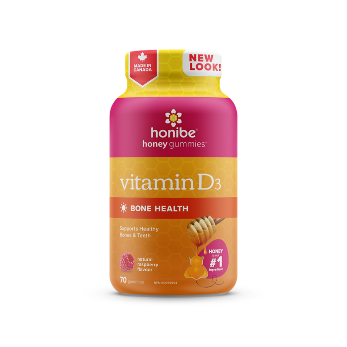 Honibe - Vitamin D, 70 Gummies