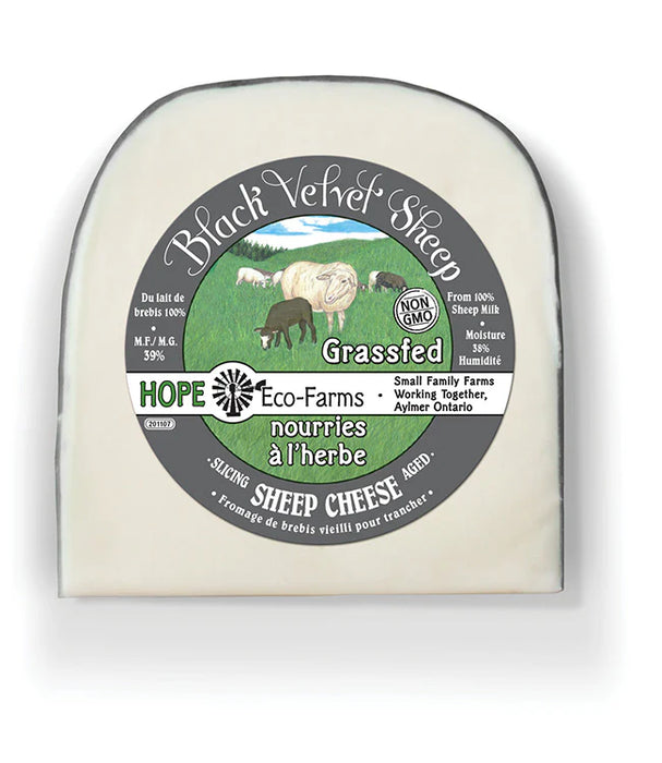 Hope Eco - Black Velvet Sheep Cheese