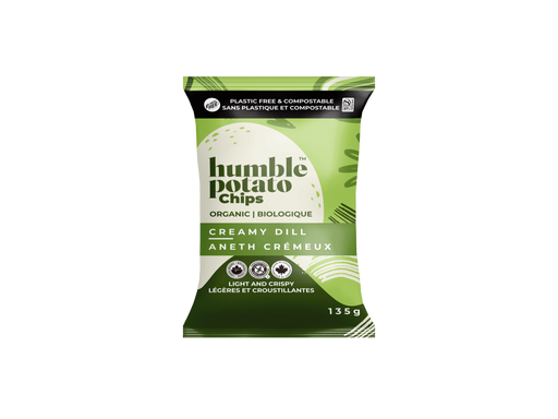 Humble Potato Chips - Creamy Dill, 135g