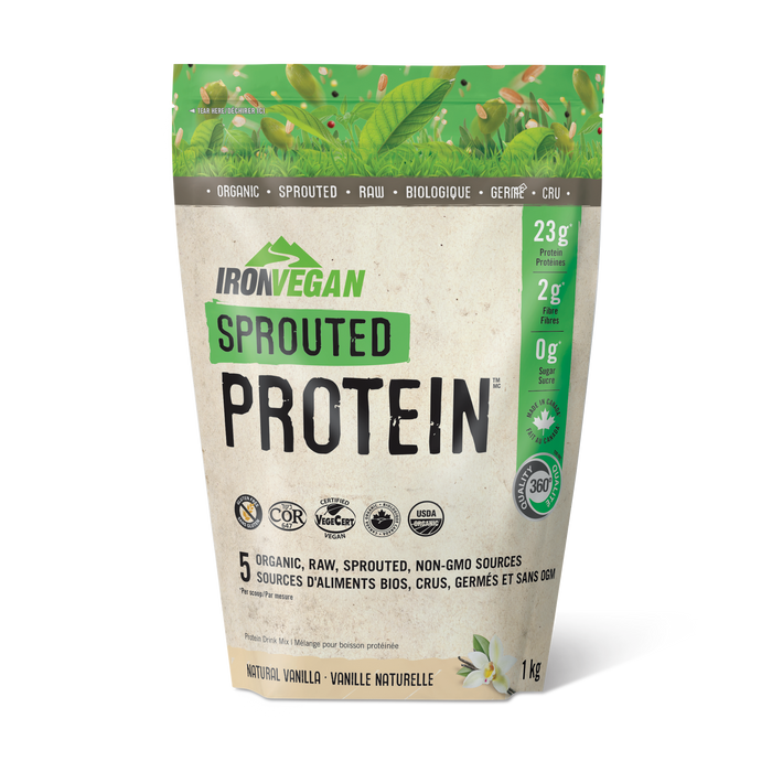 Iron Vegan - Sprouted Protein Vanilla, 1kg
