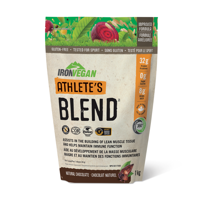 Iron Vegan - Athletes Blend Chocolate, 1 kg