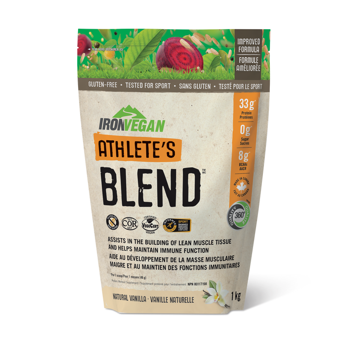 Iron Vegan - Athletes Blend Vanilla, 1kg