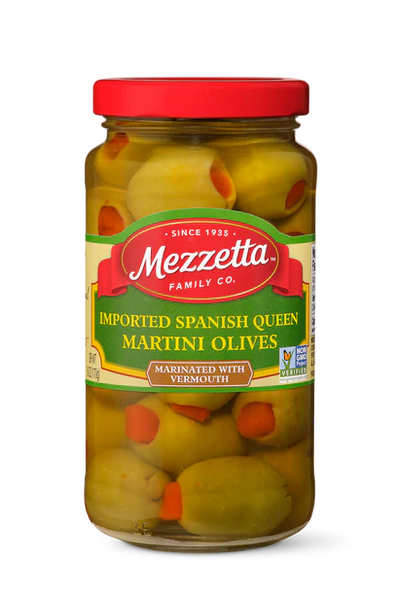KOTA　Meze raipenta Mezzetta - Spanish Martini Olives, 398 mL — Goodness Me!