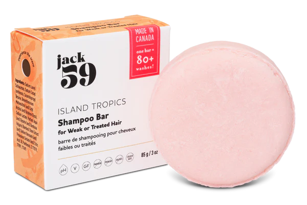 Jack59 - Island Tropics Shampoo Bar, 85 g