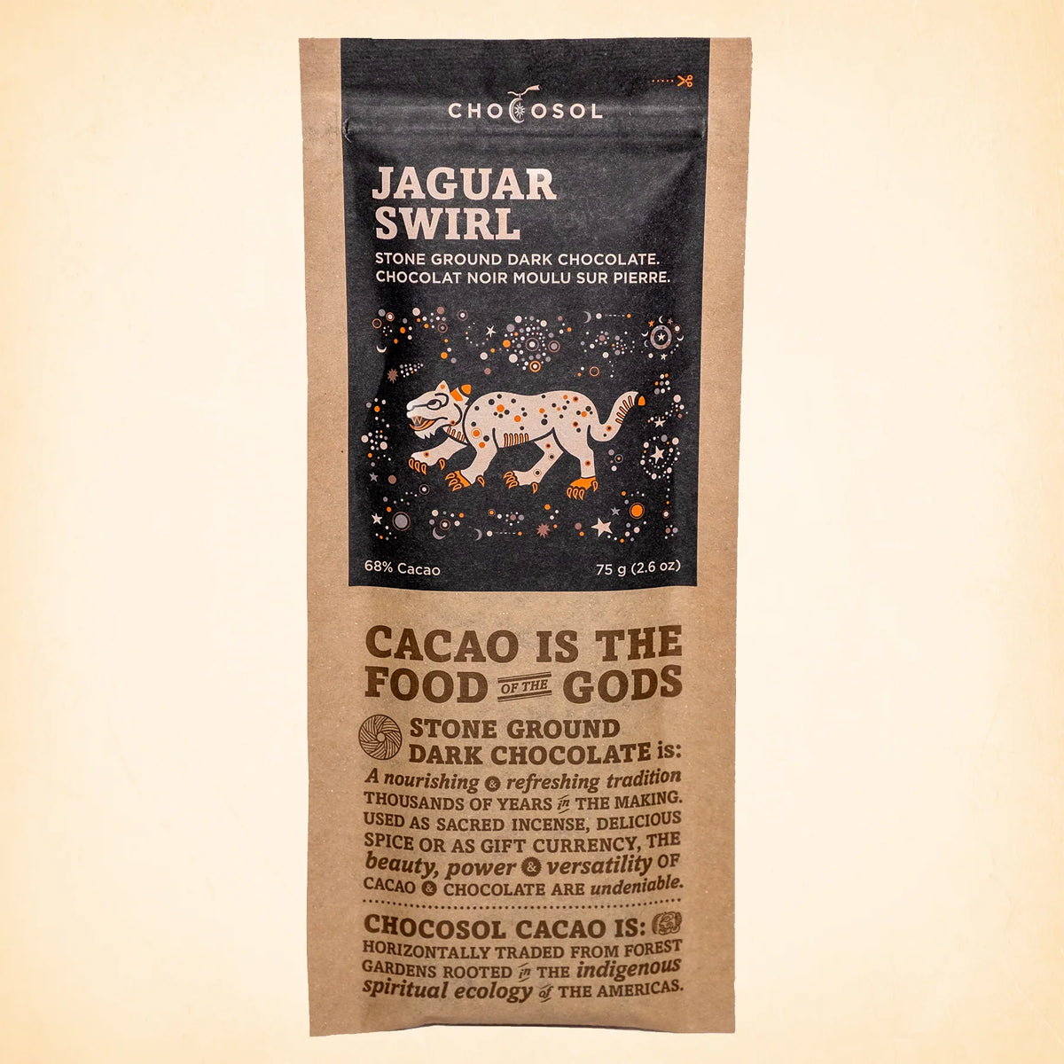 Chocosol - Jaguar Swirl, 75 g — Goodness Me!