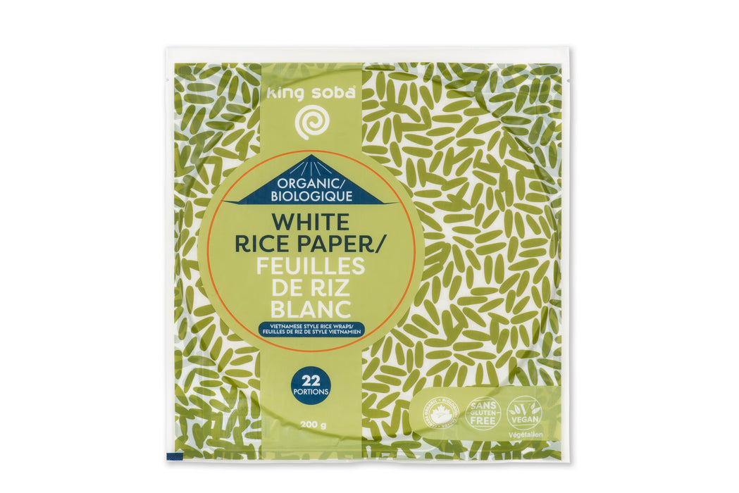 King Soba - Wraps -  Viet White Rice Paper, 200 g