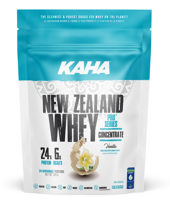 Kaha - New Zealand Whey Concentrate - Vanilla, 720 g