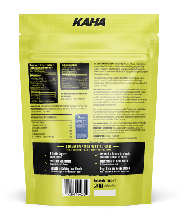 Kaha - New Zealand Whey Isolate - Chocolate, 720 g