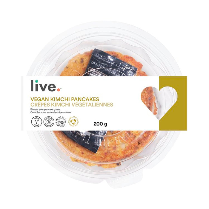Live Organic Food Products Ltd - Mung Bean Kimchi Pancakes, 200 g