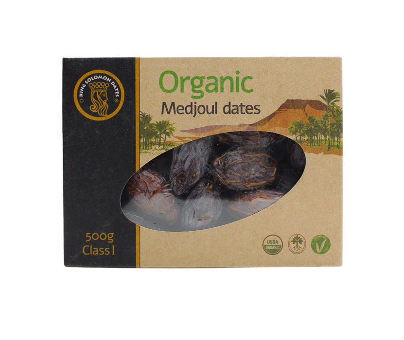 King Solomon Dates - Organic Medjoul Dates, 500 g