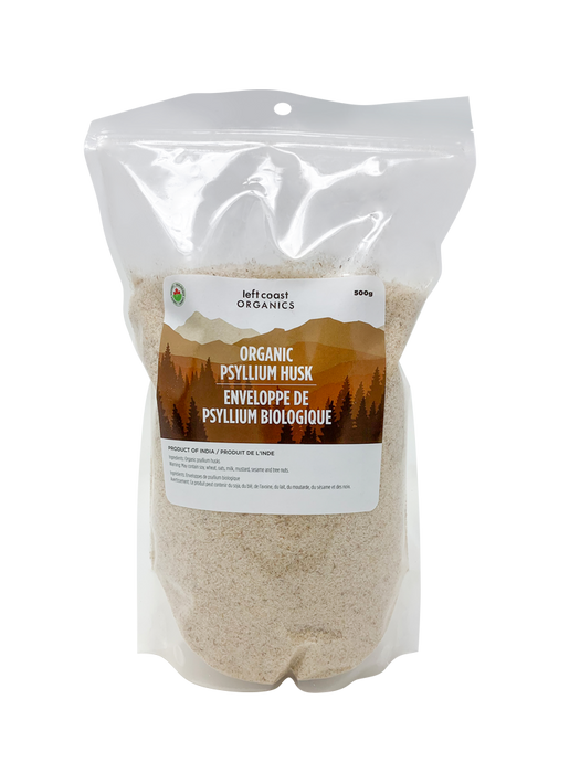 Left Coast Organics - Organic Psyllium Husk, 500 g