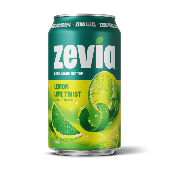 Zevia - Lemon Lime Twist, 355 mL