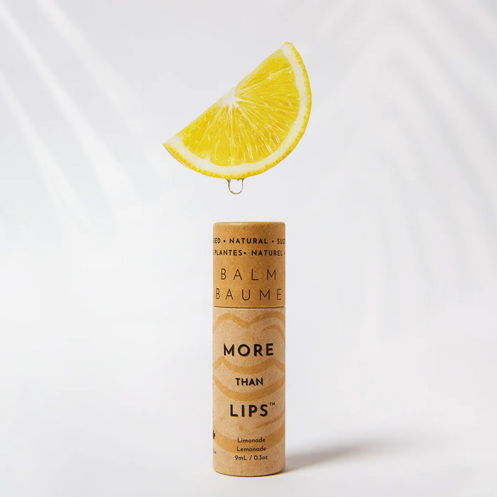 More Than Lips - Vegan Lip Balm, Lemonade, 9ml