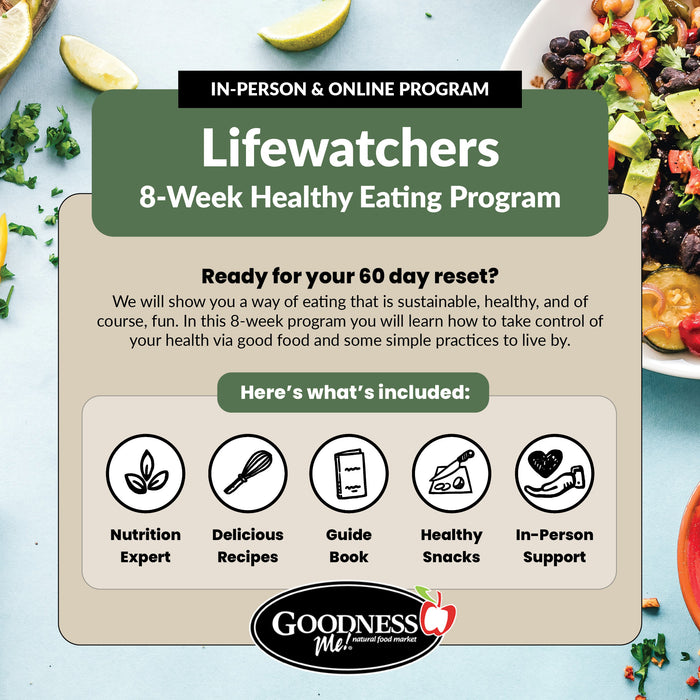 'Lifewatchers 8-Week Healthy Eating Program' - Marilia Pereira, CNP, RNCP, ROHP, CNE, RHN | Cambridge: Sep 12, 2024 @ 6:00pm EDT
