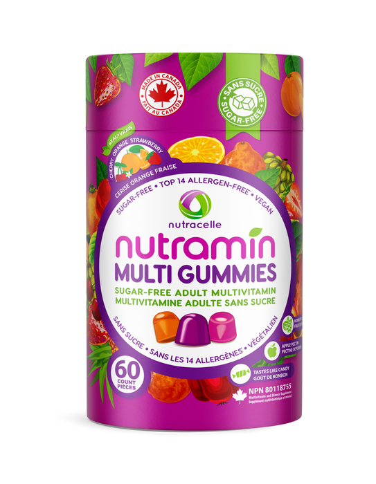 Nutramin - Adult Multivitamin Gummies, 60 Gummies