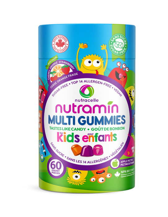 Nutramin - Kids Vegan Vitamin Gummies, 60 Gummies