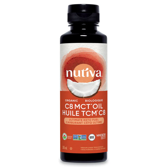 Nutiva - C8 MCT Oil, 355 mL