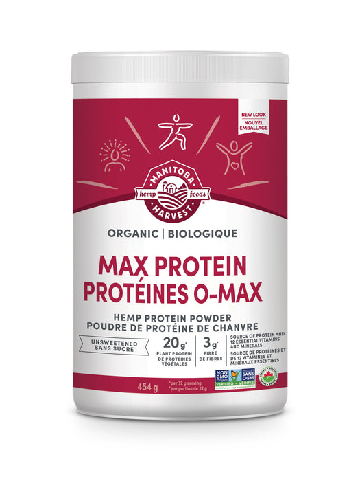 Manitoba Harvest - Hemp Yeah! Max Protein Powder - Unsweetened, 454 g