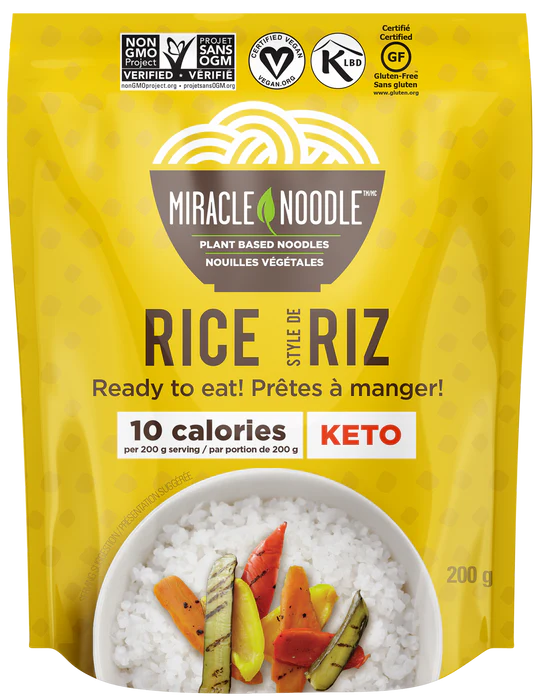 Miracle Noodle - Ready-To-Eat Rice, 200 g