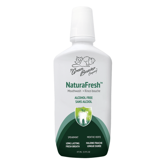 Green Beaver - Alcohol-Free Mouthwash – Spearmint, 473 mL