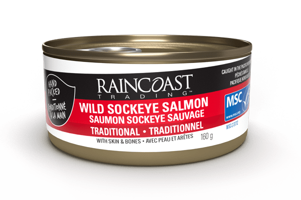Raincoast Trading - Wild Sockeye Salmon, 160 g
