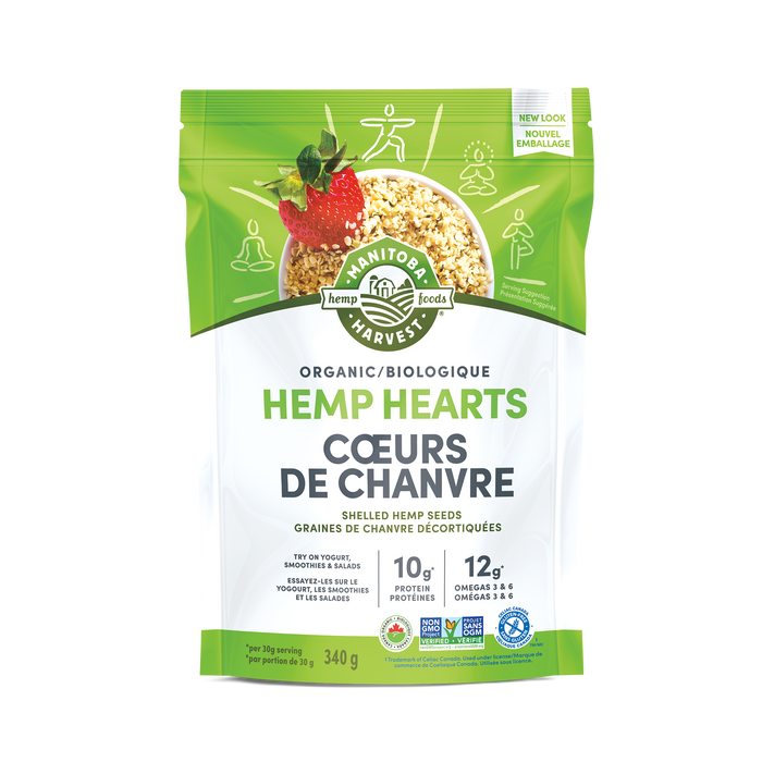 Manitoba Harvest - Organic Hemp Hearts, 340 g