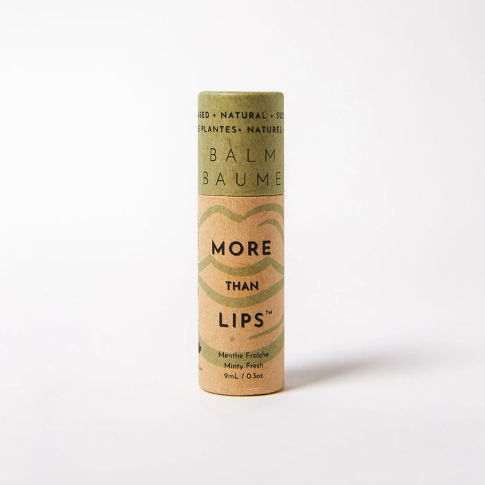 More Than Lips - Vegan Lip Balm, Minty Fresh, 9 mL