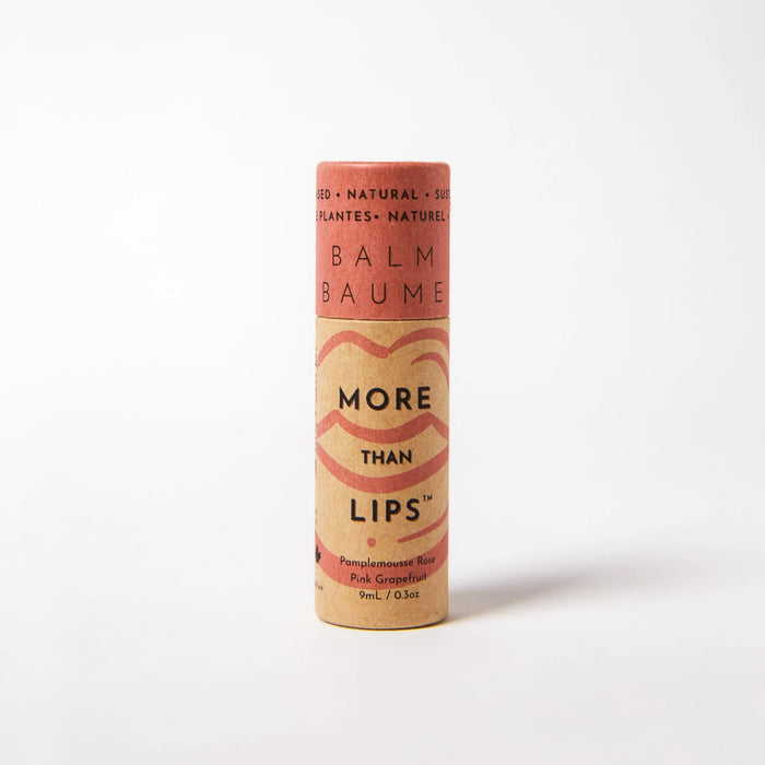 More Than Lips - Vegan Lip Balm, Pink Grapefruit, 9 mL