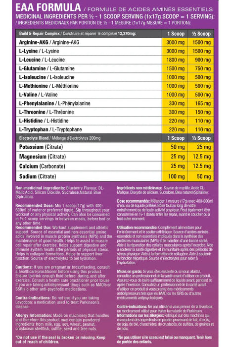 Athletic Alliance - MTOR Ultra EAA + Electrolytes - Pineapple Peach, 442 g