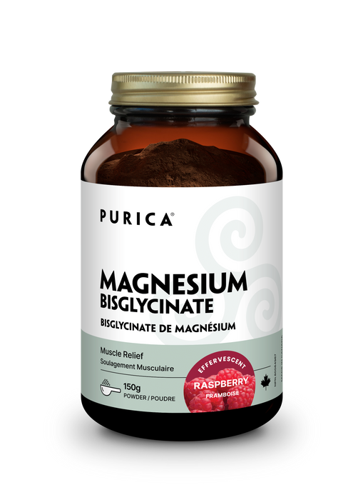 Purica - Magnesium Effervescent Raspberry, 150 g