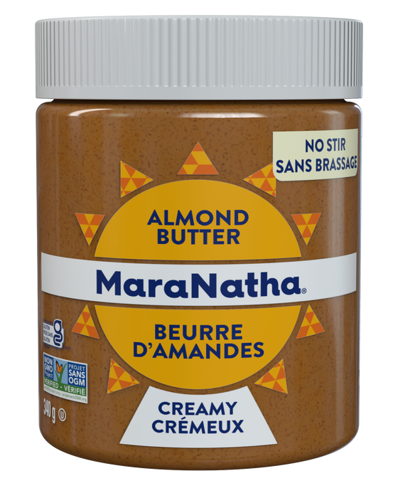 MaraNatha - Creamy Almond Butter - No Salt, 340 g