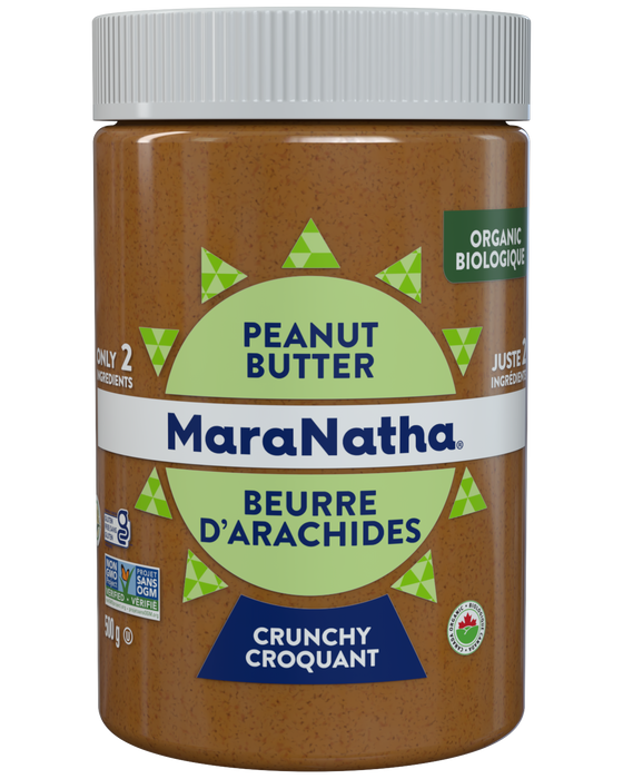 MaraNatha - Organic Crunchy Peanut Butter - With Salt, 500 g