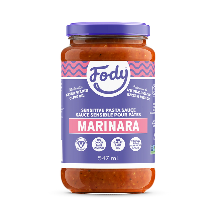 Fody Food Co - Premium Marinara Sauce, 547 mL