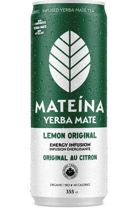 Mateina - Yerba Mate - Lemon Original, 355 mL