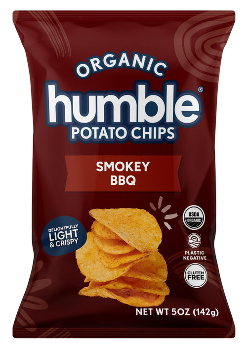 Humble Potato Chips - Smokey BBQ, 135 g