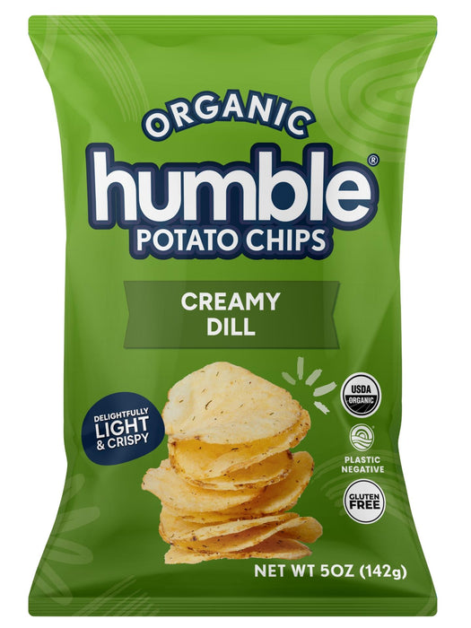 Humble Potato Chips - Creamy Dill, 135 g