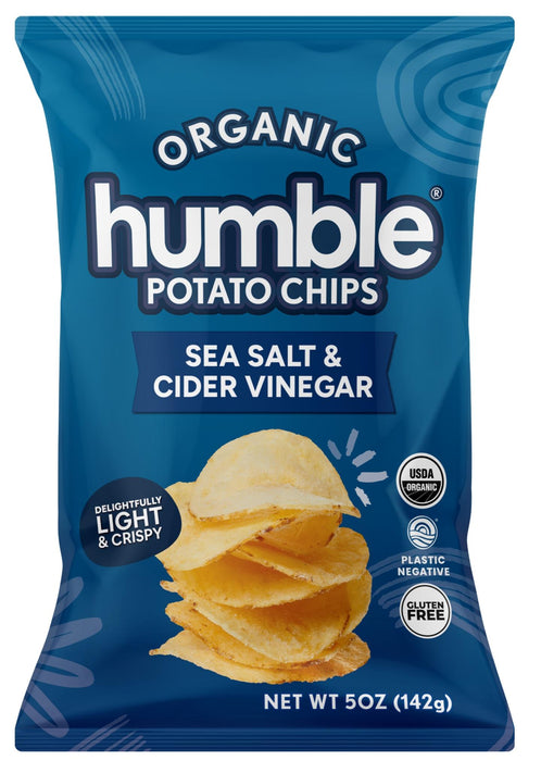 Humble Potato Chips - Sea Salt & Cider Vinegar 135 g