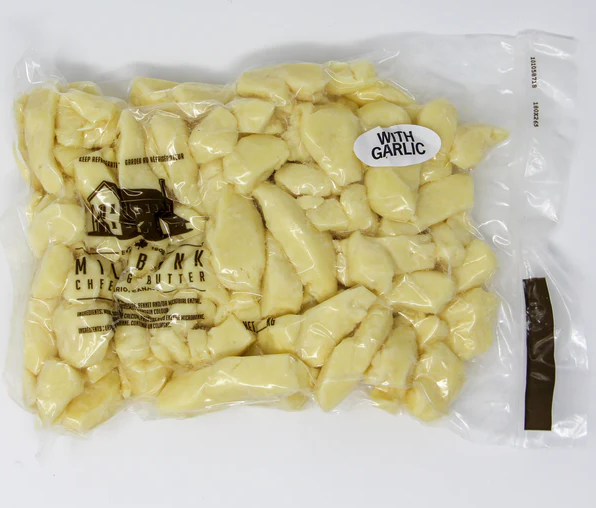 Millbank Cheese - Garlic Cheese Curds, 454 g